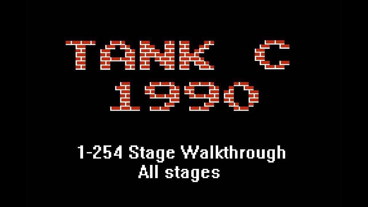 Tank C 1990 1-254 Stage Walkthrough all stages смотреть онлайн