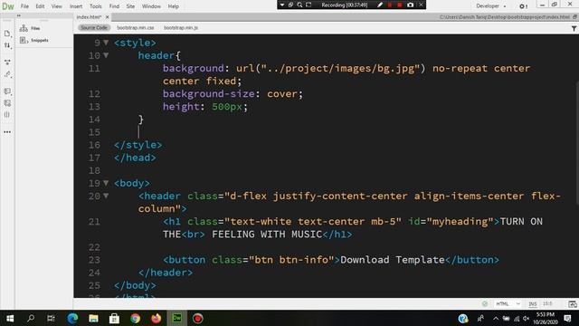 HTML CSS Bootstrap for beginners lecture 8 смотреть онлайн