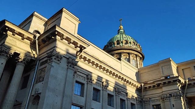Казанский собор во всей красе! Санкт-Петербург смотреть онлайн