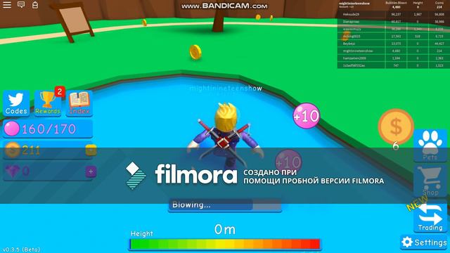 Надуваем жвачки||Roblox смотреть онлайн