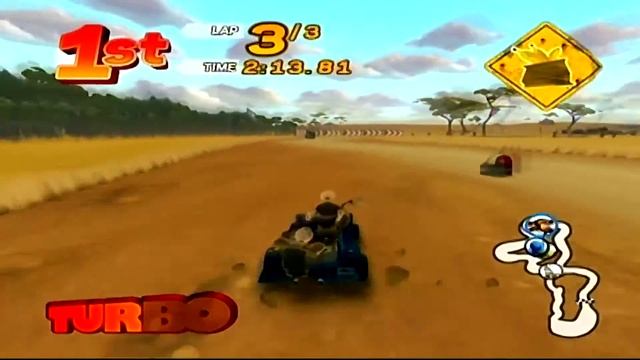 Madagascar Kartz (XBOX 360) 100cc Master achievement смотреть онлайн