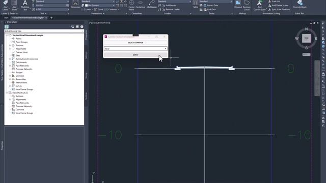 Civil 3D app demo to automation corridor section annotations смотреть онлайн