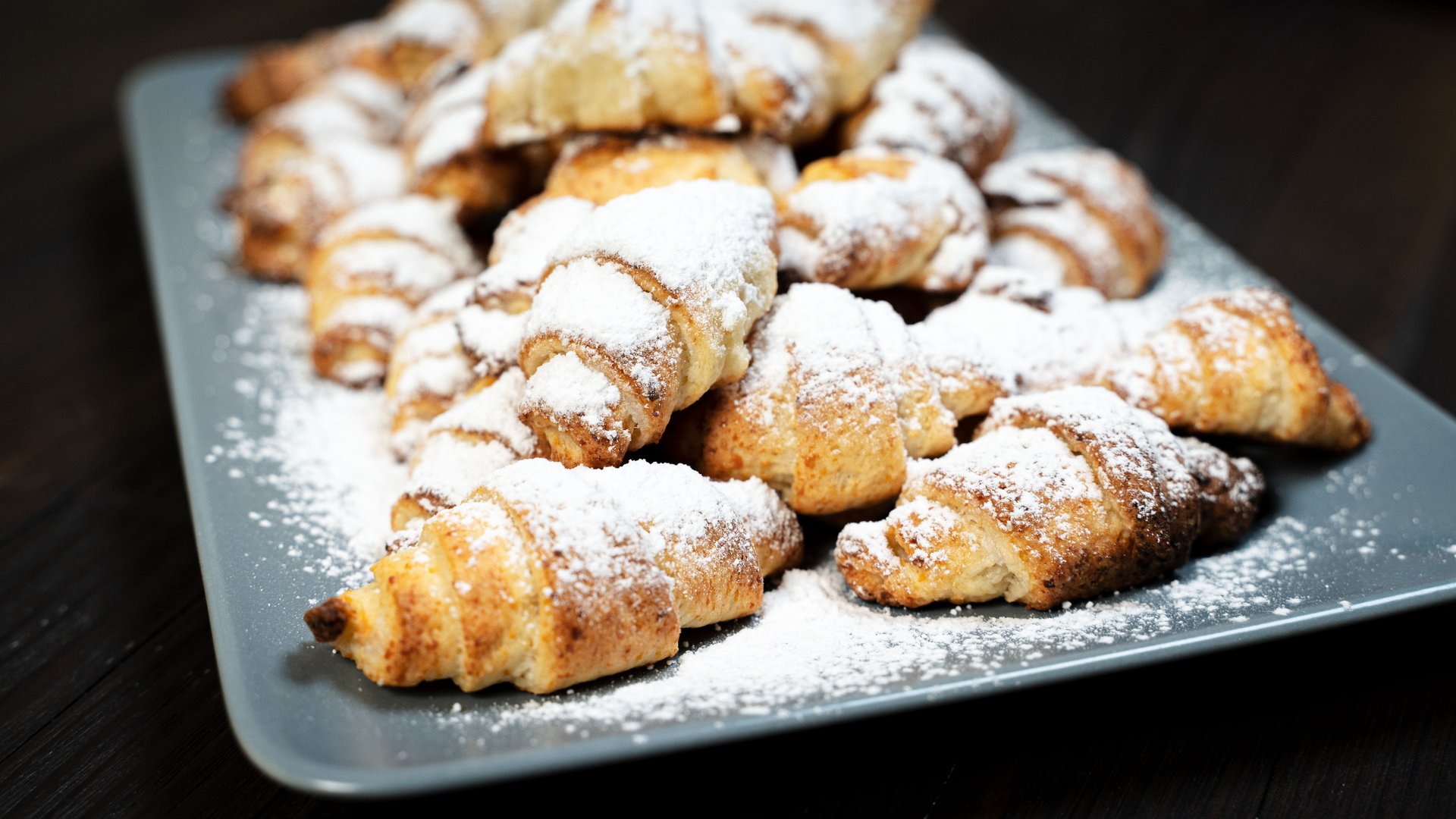 БЫСТРЫЕ Рогалики. За выпечкой не хожу в магазин. Выпечка. смотреть онлайн