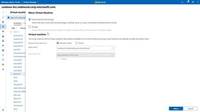 Manage virtual machines using Windows Admin Center смотреть онлайн