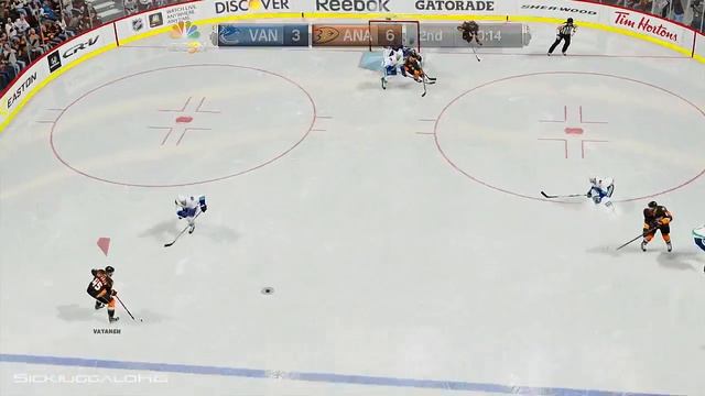 Vancouver Canucks vs Anaheim Ducks - NHL 15 Xbox One Gameplay w/ SICK смотреть онлайн