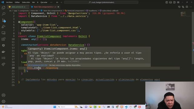 ChatGPT-4 construye un CRUD en Angular: ¡El resultado te dejará boquiabierto!" ?️? смотреть онлайн