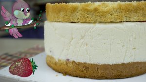 Торт Птичье Молоко на сливках с клубникой - Я - ТОРТодел!