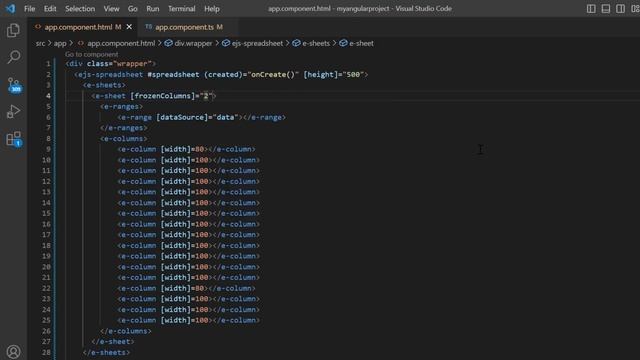 How to Freeze Rows and Columns in Angular Spreadsheet Component смотреть онлайн