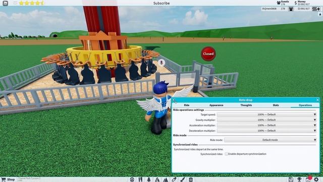v362 Update | Roto Drop / Twister Ride | Theme Park Tycoon 2 смотреть онлайн