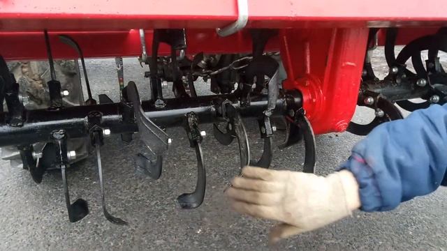 Почвофреза 1GQN 220 /// Собрал и прокрутил смотреть онлайн