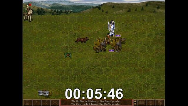 Heroes 3 might and magic - v4.0 - Island of Fire - speedrun - 11:36s - 28 days - No quick battle смотреть онлайн