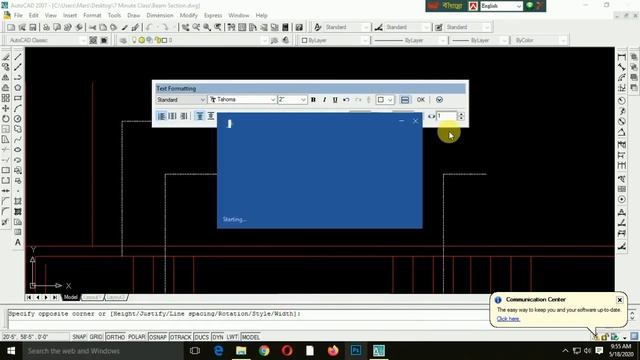 How to draw Beam/Beam Reinforcement Detailing in AutoCAD in Bangla || E-learning || 7 minute class смотреть онлайн
