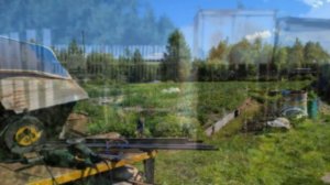 Забор из пластикового ПЭТ штакетника  Калитка с защелкой НЬЮТОНА