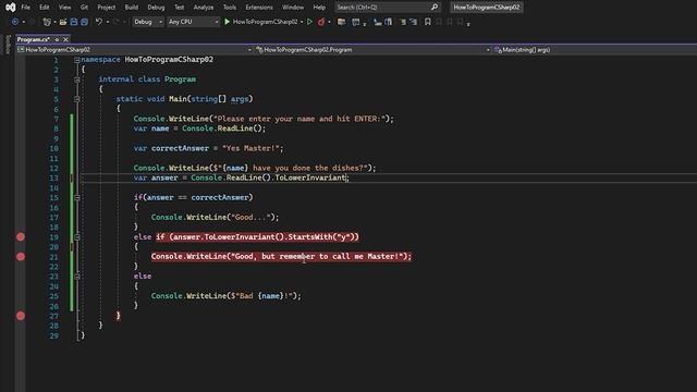 What is a If Statement in C# and how to write them? смотреть онлайн
