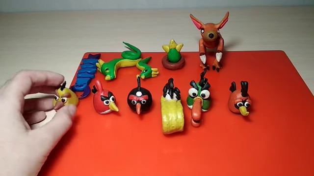 Фигурки из пластилина 5 часть смотреть онлайн