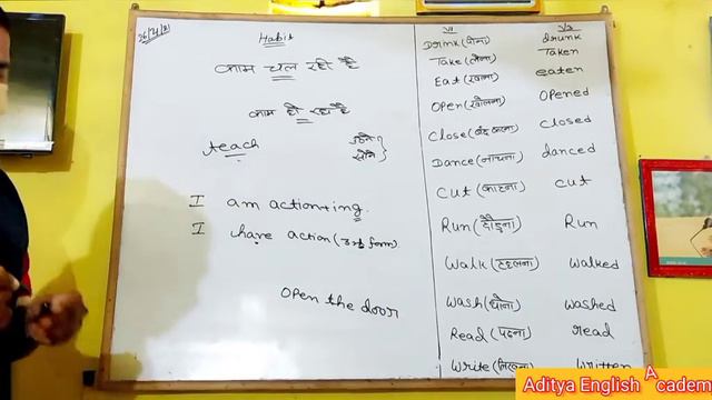 Part:-1 Present continuous tense//English speaking practice/Anjay смотреть онлайн