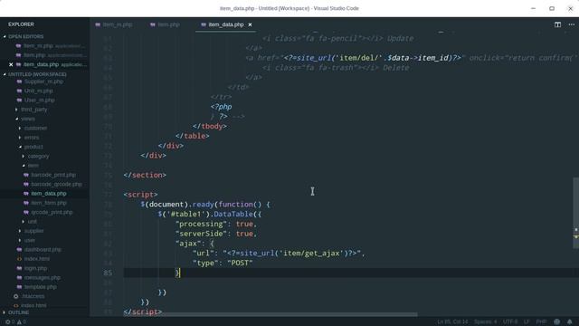 Implementasi DataTables Server-side di CodeIgniter dan Bootstrap [33] {Bonus} смотреть онлайн
