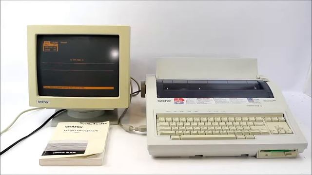 Brother WP-5750DS Word Processor CT-1050 @ PineHog смотреть онлайн