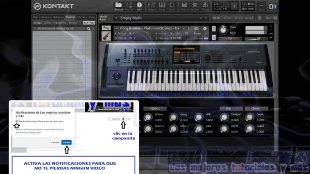 Samples Kontakt 5 - KORG KRONOS - Platinum Strings - LOS MEJORES STRINGS KONTAKT 5 смотреть онлайн