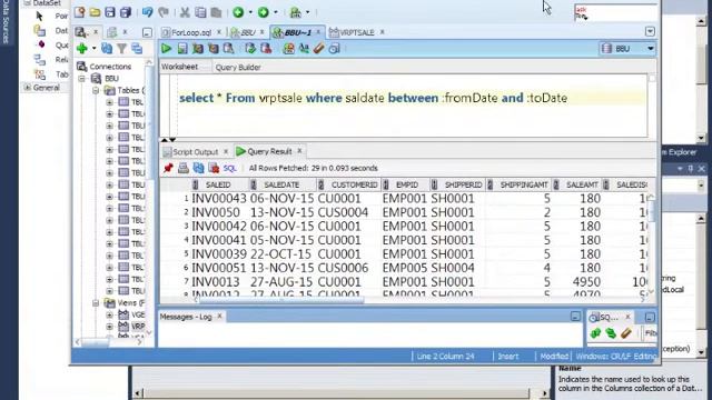 Sale Report using MS Report Viewer connect to Oracle 12c смотреть онлайн