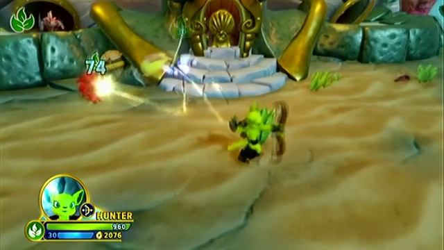 Hunter the Cheetah in Skylanders: Imaginators | Life Bowslinger Gameplay смотреть онлайн