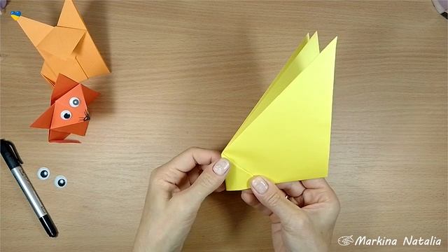 ОРИГАМИ | ЛИС, ЛИСА и ЛИСЯТА - лисье семейство! ОРИГАМИ просто и весело! смотреть онлайн