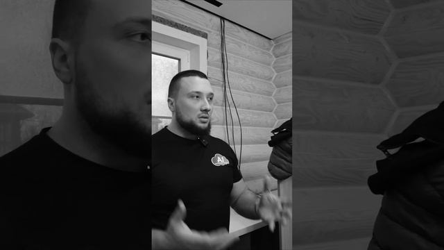 Натяжной потолок в бревенчатом доме #а1потолок #натяжныепотолки #потолки #алексейголинец #карниз смотреть онлайн