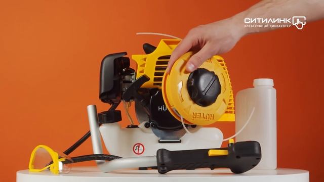 Обзор бензинового триммера HUTER GGT-2450T | Ситилинк смотреть онлайн