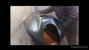 Покраска пластика мотоцикла