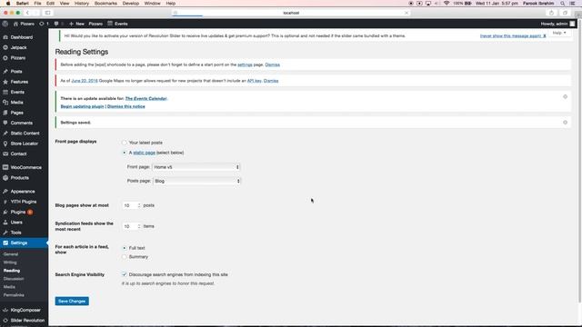 Switching between Home versions in Pizzaro - Fast Food & Restaurant WooCommerce theme смотреть онлайн