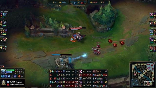 OTP Fizz vs Zed [ MID ] Lol Korea Grandmaster Patch 11.16 ✅ смотреть онлайн
