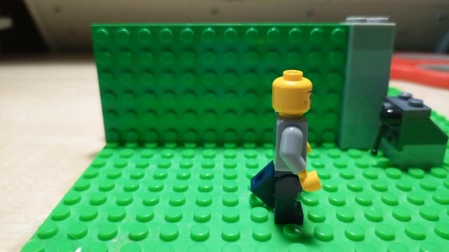 Тест анимации удара мечом, и показ моей лего студии.