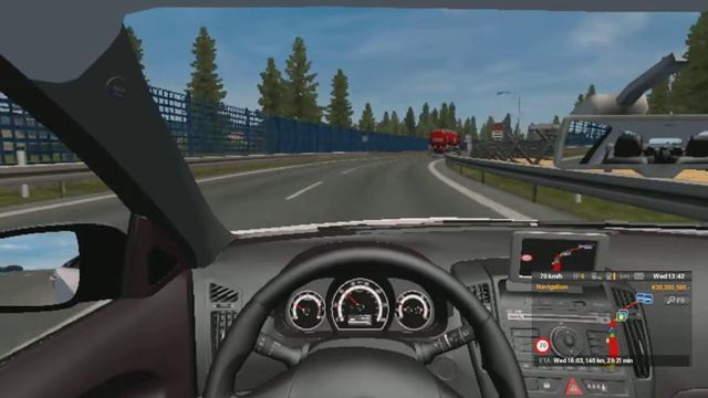 Euro Truck Simulator 2-Kia Ceed 2012 смотреть онлайн