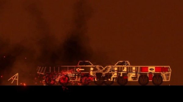 BTR-80 vs BTR-80 in People Playground