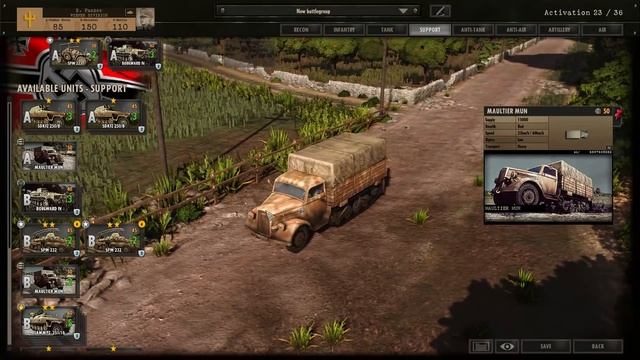 BACK TO HELL DLC! 2nd Panzer (Wiener Division) - Steel Division: Normandy 44 Battlegroup Preview #2 смотреть онлайн