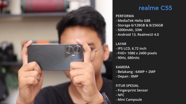 AKHIRNYA SI eMMC SAMPE ? !!! Unboxing Realme C55 + Tes Gaming + Tes Kamera смотреть онлайн