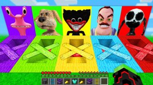 ВЫБЕРИ ЗАКРЫТЫЙ ПОДВАЛ БАН БАН 3 В МАЙНКРАФТ ЗОМБАК