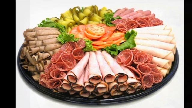 ЛУЧШИЕ ИДЕИ НАРЕЗКИ НА ПРАЗДНИЧНЫЙ СТОЛ. THE BEST IDEAS OF SLICING FOR A FESTIVE TABLE.