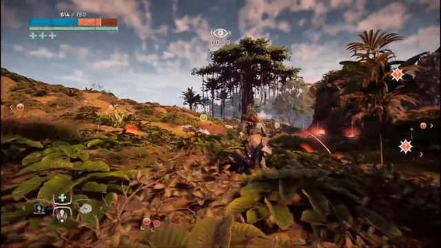 Horizon Zero Dawn 1080p - Spurflints Hunting Grounds - Sleight of Crate Trial смотреть онлайн