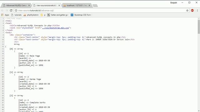 Inner Join on mysql in php смотреть онлайн