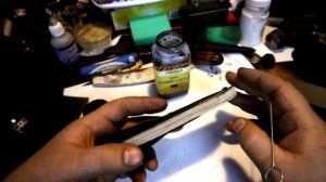 Как обработать торцы на ножнах, из кожи растительного дубления