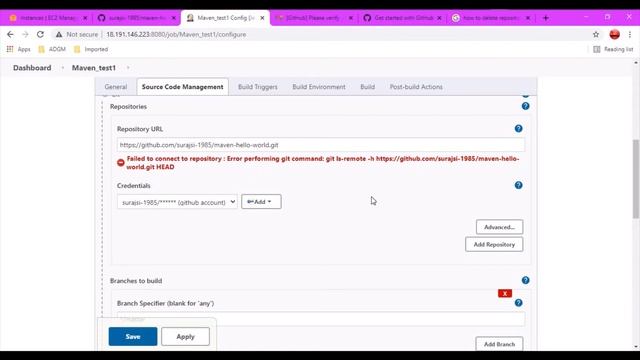 Jenkins Freestyle Job Build with GIT and MAVEN installation(Error Handling) смотреть онлайн