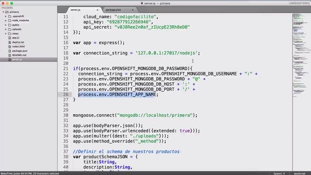 28.- Mi Primera Página Web (NodeJS) - Subir Aplicacion 2:2 смотреть онлайн