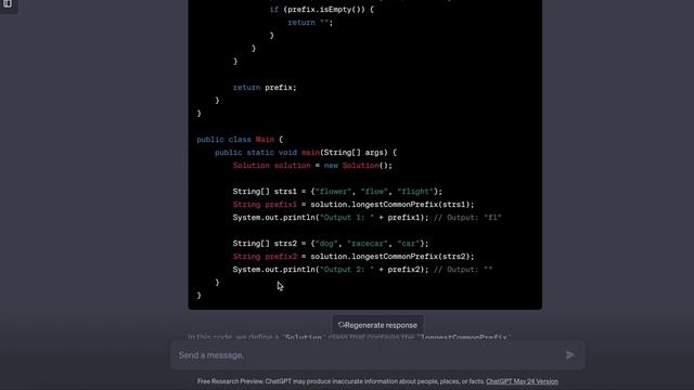ChatGPT cracks Leetcode #14 full version #chatgpt #java #leetcode #ai #google смотреть онлайн
