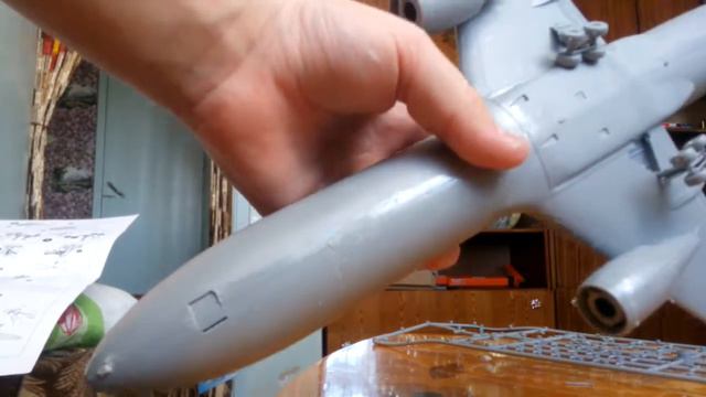 Сборка масштабных моделей #1/2 Боинг 767 смотреть онлайн