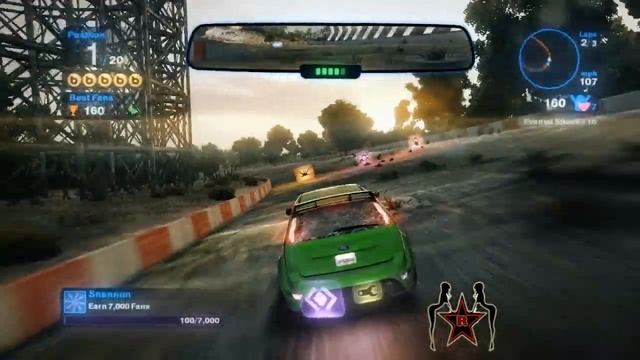 Blur PC Gameplay смотреть онлайн