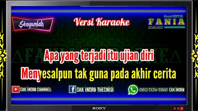 Karaoke Senyumlah Dik Selalu.Versi Orgen Jernih...!
