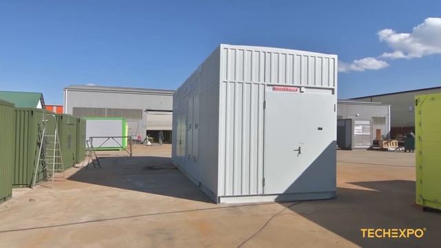 Три ДГУ Cummins 1200 кВт от Техэкспо смотреть онлайн