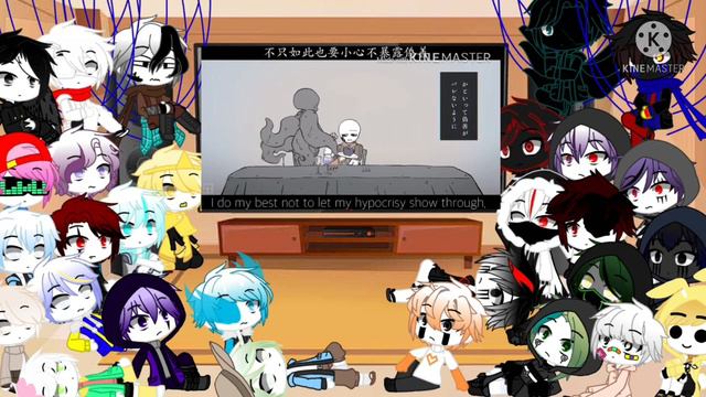 Undertale aus react to themselves| Part 2 Nightmare смотреть онлайн