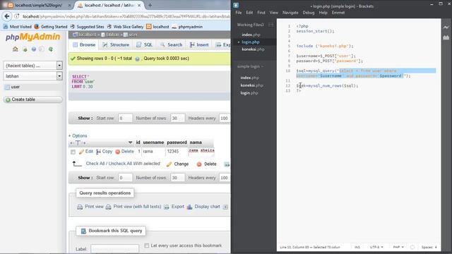 Simple Login Tutorial With PHP смотреть онлайн